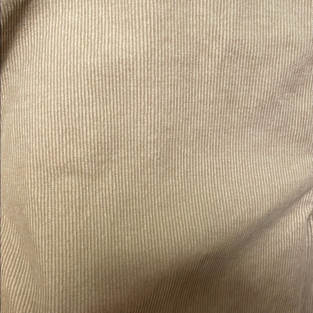 🥰🥰🥰3 for 12$🥰🥰🥰Jones New York Tan Corduroy Relaxed Fit Pants - Picture 4 of 8